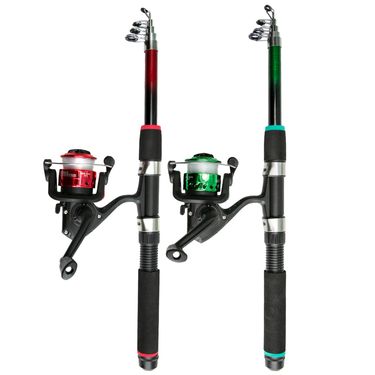 Children's Fishing Beginner Telescopic Lure Rod 1.8m Bait Hook Line Full Set_voghion.com