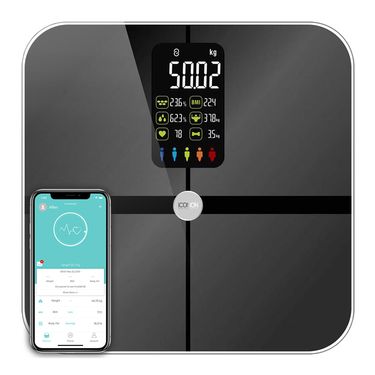 Scales for Body Weight and Fat Lescale Large Display Weight Scale High Accurate Body Fat Scale Digital Bluetooth Bathroom Scale_voghion.com