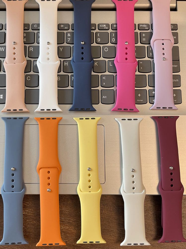Strap For Watch Band 49mm 44mm 40mm 45mm 41mm 42mm 38mm 44 45 mm Silicone Sport Bracelet iWatch Series7 se3 4 5 6 8 Ultra_voghion.com
