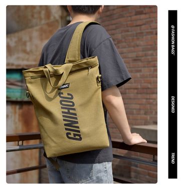 Men's Bags Men's Backpack Commuter Bag Large Capacity Multi Function Multi Function Bag Outdoor Shoulder Messenger Painting Bag_voghion.com