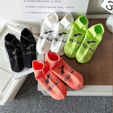 WE11 boat trendy brand ins internet celebrity sports leisure trend versatile skateboard couple men's summer socks_voghion.com