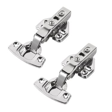 20pcs Cabinet Hinges, Soft Close Cabinet Door Hinges for Full Overlay Cupboard for Frameless Cabinet Hidden Hinges Stainless Steel Concealed Hinge wit_voghion.com
