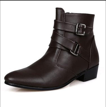 Outdoor men's high-top boots are stylish and handsome._voghion.com