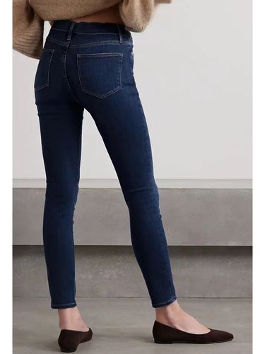 New FRAME Slim Fit 360-Degree Four-Way Stretch Skinny Ankle-Length Hip-Lifting Versatile Pencil Jeans For Women_voghion.com