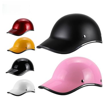 Factory wholesale motorcycle helmet riding cap men and women electric car battery car helmet winter half helmet adult baseball cap_voghion.com