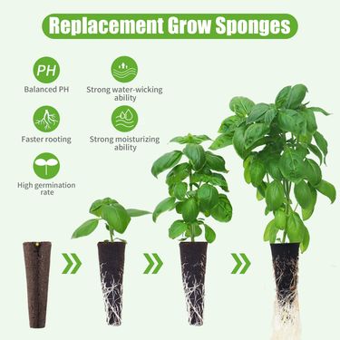 Garden Supplies Hydroponic Planting Block Seedling Block Sponge Soil Planting Cotton Soilless Cultivation_voghion.com