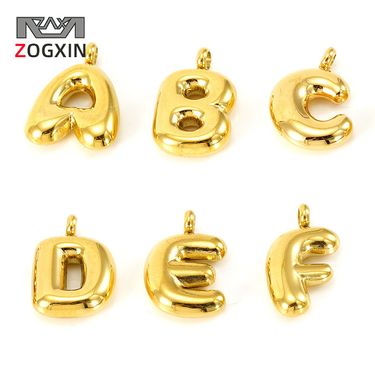 New Stainless Fashion Pendant Titanium Steel 26 Letter Necklace Jewelry Accessories_voghion.com