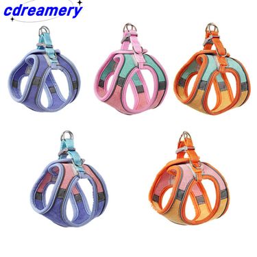 Cat Dog Harness Leash Combo No Pull Reflective Adjustable For Small Pets Walking Training Outdoor_voghion.com