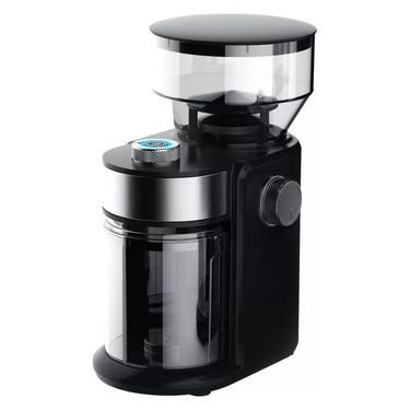Bean grinder flat burr coffee grinder adjustable thickness cup size grinder_voghion.com