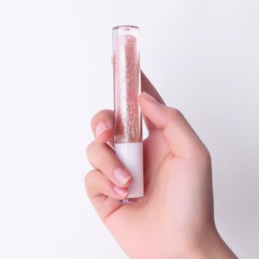 Ultra Shiny Gold Powder Family Plumping Oil Non-Shiny Mirror Gloss Market Makeup Lip Glaze_voghion.com