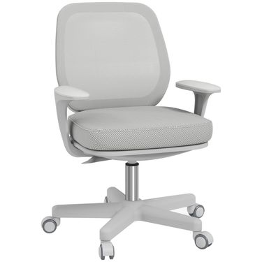 Ergonomischer Schreibtischstuhl Höhenverstellbar, Grau_voghion.com