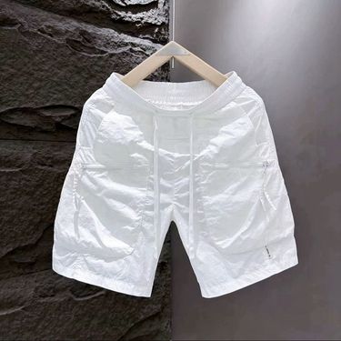 Men's Clothing Summer Men's Thin Personalized Work Shorts Youth Breathable Beach Pants Fashion Handsome Versatile Shorts_voghion.com