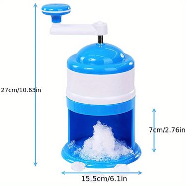 1 Unit Shaved Ice Maker,Smoothie Maker,Ice Cream Maker,Manual Fruit Smoothie Maker Mini Home Shaved Ice Maker Small Ice Chipper,Summer_voghion.com