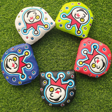 Kaou Putter Headcover Soft Lining Novel Appearance Fine Sewing Prevent Damage Golf Supplies Leather Golf Putter Protector Cover For Golf Club_voghion.com