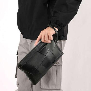Advanced Men's Fashion Simple Pockets, Large-capacity Wallets, Fashionable Head Bags, Mobile Phone Bags, Ideal For Gifts_voghion.com
