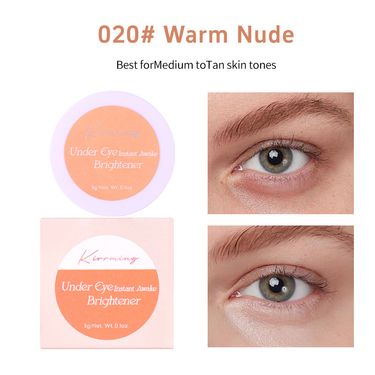 KIRRMING Eye Concealer - Hydrating Lightweight Long-Lasting Waterproof Under-Eye Concealer_voghion.com