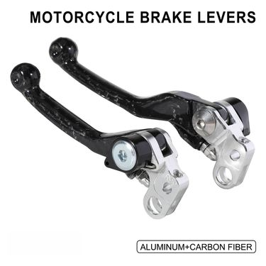 Carbon Fiber Motorcycle Brake & Clutch Levers - Lightweight & Durable Upgrade For Enhanced Control (Compatible With Multiple Models)_voghion.com