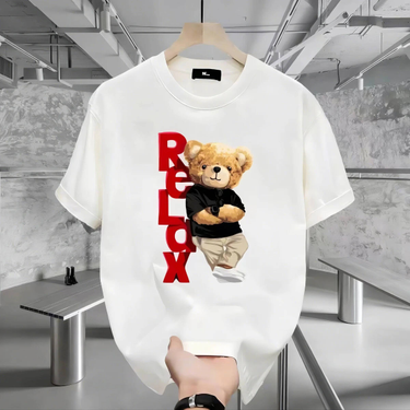 2025 Summer Loose Men And Women Pullover 100% Cotton Short Sleeve T-shirt_voghion.com