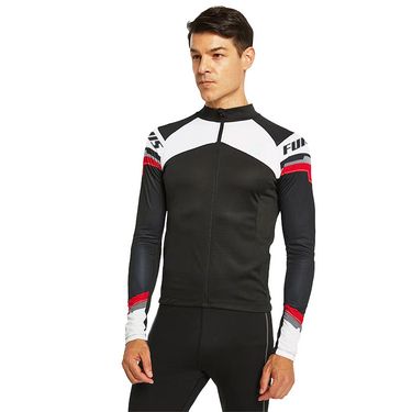 Spring And Autumn Cycling Jersey Fashion Quick-Dry Breathable Top Mountain Bike Team Camping Long Sleeve T-Shirt Mesh_voghion.com