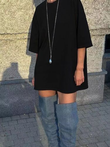 hot selling Cotton Haruku Streetwear t Shirt Loose Diamond Tee Women Casual Solid Oversize Tops Breathable Short Sleeve Female_voghion.com
