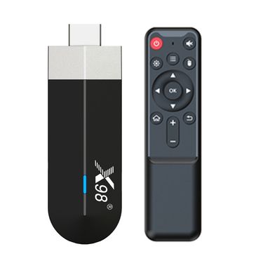 X98 S500 Android 11 Smart TV Stick Amlogic S905Y4 Quad Core 4G 32G 4K H.265 HEVC 2.4G/5G Wifi Media Player Set Top Box TV Stick_voghion.com