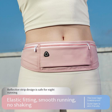 Sport Waist Pack – Waterproof & Breathable Diving Fabric, Expandable Storage For Running/Hiking/Travel (Unisex, 5 Colors)_voghion.com