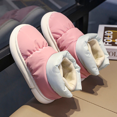 Parent-child Snow Boots Cotton Shoes Plush Warm Shoes Boys' And Girls' Shoes Children's Outdoors_voghion.com