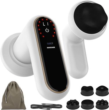 MIVONAXI Anti Electric - Battery Cellulite Device With Heating 5 Heads 6 Intensity Levels & 3 Massage Modes For Body_voghion.com