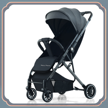 Baby Stroller Wholesale high view baby stroller, can sit or lie down, one button folding baby stroller, baby stroller, lightweight and shock absorbing_viptrois.com