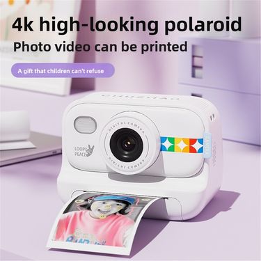 S9 Polaroid Children's Camera Digital Photo Toy Little Girl Birthday Gift HD_voghion.com