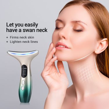 Beauty neck instrument Home neck massager lift into color light tender skin to remove neck lines beauty instrument_voghion.com