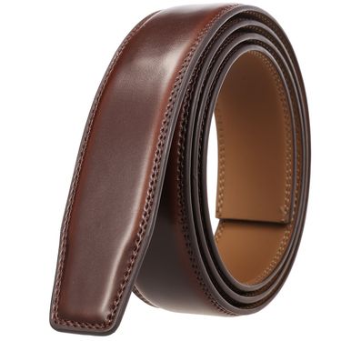 HOT 3.1CM New No Buckle Brand Men High Quality Male Genuine Real Leather Strap ForJeans Men's Belt LY131-3691_voghion.com