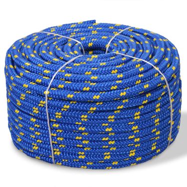 Marine Rope Polypropylene 0.39" 1968.5" Blue_voghion.com