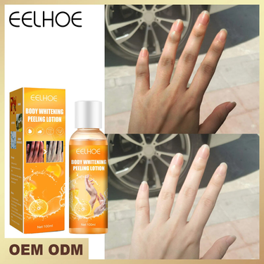 100ml Whitening Peeling Gel Moisturizing Deep Cleansing Body Brighten Scrub Gel Clean Skin Care for Finger Knee Armpit Female Male_voghion.com