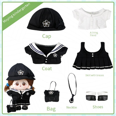 Kid's Toys Original 20cm Cotton Doll Clothes Cute Girl Plush Doll Clothing Celebrity Doll Clothes_voghion.com