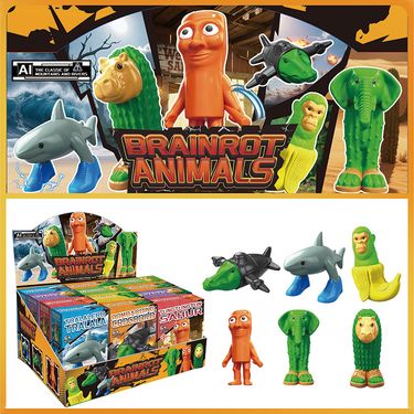 Tung Tung Tung Sahur Shanhaijing Hand Made Vinyl Tungtungsahur Stick Man All Building Blocks Toys Toys Gifts_voghion.com