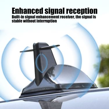 Yuanmheng Car Aerial Strong Signal Easy Installation Waterproof Universal Car Roof Antenna for RV_voghion.com