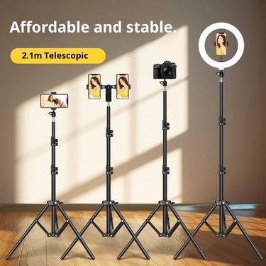 Multifunctional Live Camera Mobile Phone Stand Dedicated Bluetooth Telescopic Folding Portable Outdoor Shooting Tripod Wholesale_voghion.com