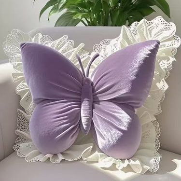 New Princess-style Soft Office Cushions, Modern Lace Bow Throw Pillows, Bedroom Sofa Cushions_voghion.com