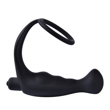 Men's vestibular prostate massager wearing vibrating anal plug self sewing device adult sm sex products_voghion.com