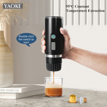 portable fully automatic Italian espresso capsule coffee machine large and small capsule coffee powder universal_voghion.com