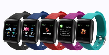 Smart Bracelet Exercise Heart Rate Blood Pressure Bluetooth Monitoring Step Meter Smart Watch_voghion.com