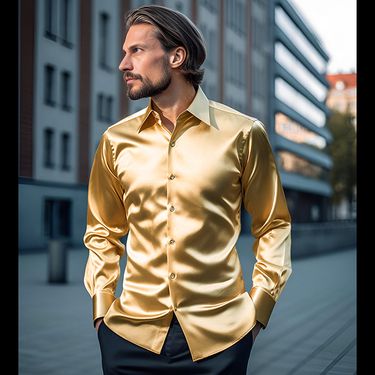 Men's clothing long-sleeved shirt long-sleeved shirt performance clothing_voghion.com