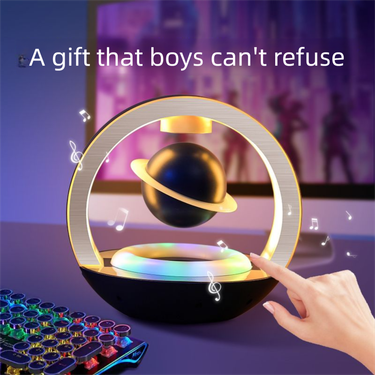 Magnetic Levitation Bluetooth Speaker Subwoofer Black Technology Birthday Gift 520 For Boys Friends Husband Creative_voghion.com