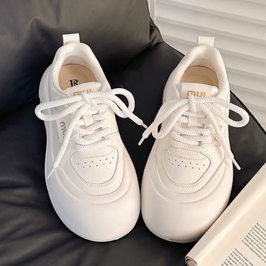 Height Increasing White Women's Sneakers,Autumn And Winter Lightweight Women's 2025 New Tide Hundred Wear Comfortable Lightweight_voghion.com
