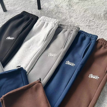Men's Clothing Double Waist Jogging Pants Poker Embroidery Pattern Trousers Hip Hop Street Sports Sweatpant_voghion.com