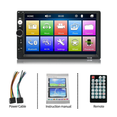 7 Inch Player Bluetooth Touch Screen Stereo Radio Car MP4 & MP5 Players_voghion.com