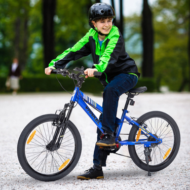 Vankel 20" Kids’ Mountain Bike, Lightweight 6-Speed Bicycle With V-Brakes, Suitable For Boys & Girls, Children’s MTB, Youth Bike, Beginner Bike_voghion.com