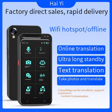 Vormor Z6 Smart Translator Device - Real-Time Offline Translation For 80+ Languages, Bluetooth Connectivity, Compact & Lightweight_voghion.com