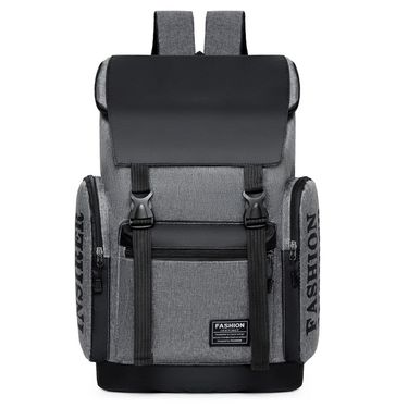 New large capacity multifunctional men's backpack, leisure travel bag, college student trendy business computer backpack_voghion.com